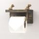 Toiletpapier houder 10x17 cm vurenhout