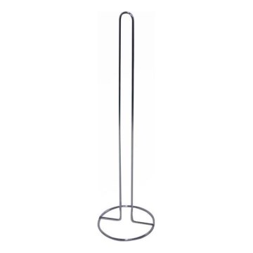 Toiletpapierhouder 16x55,7 cm glanzend chroom