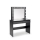 Toilettafel AMORIO 94x43 cm zwart