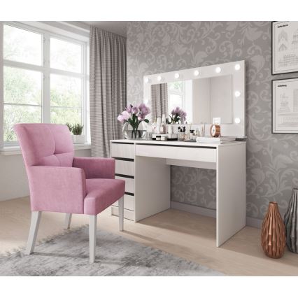 Toilettafel DAGUN wit