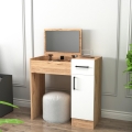 Toilettafel INCI 108,8x77 cm atlantic dennenhout/wit