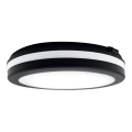 Top Lamp - LED Badkamerlamp COMET LED/15W/230V 3000/4000/6500K IP54 diameter 20 cm zwart