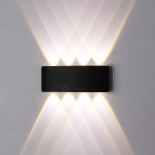 Top Lamp - LED Wandlamp voor buiten LED/8W/230V IP44 4000K zwart