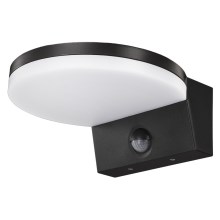 Top Lamp - LED Wandlamp voor buiten met sensor NOVARA LED/15W/230V IP65 zwart