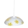 Top Light 1521/Kv/ZL - Hanglamp 1xE27/60W/230V bloemen geel