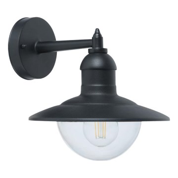Top Light - Applique murale d'extérieur VERONA 1xE27/12W/230V IP44 noire