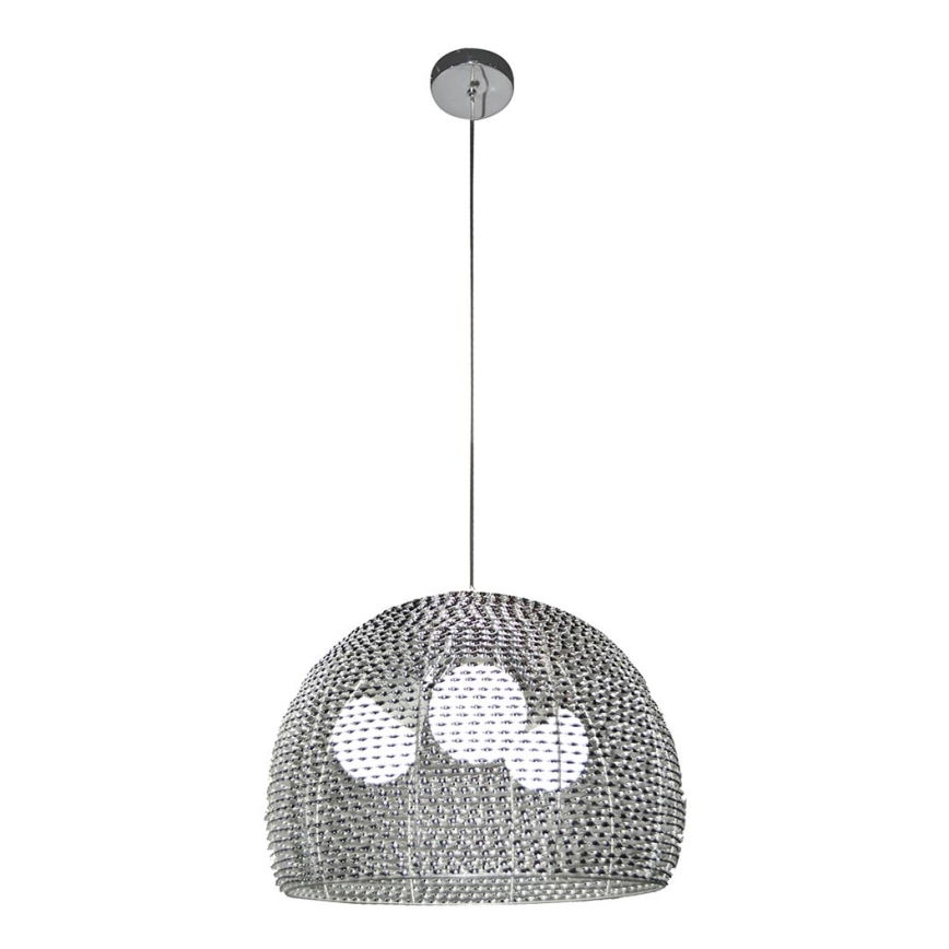 Top Light Davos 50 - Suspension DAVOS 3xE27/60W/230V chrome brillant