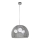 Top Light Davos 50 - Suspension DAVOS 3xE27/60W/230V chrome brillant