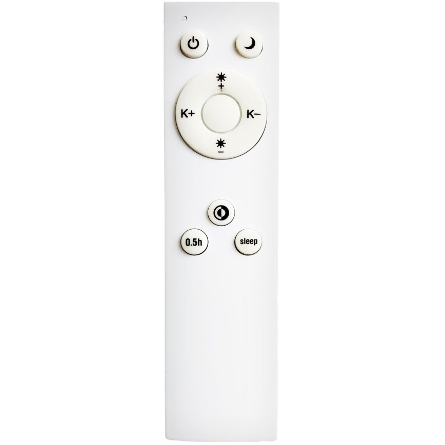 Top Light - Dimbare LED hanglamp aan een koord REVIT LED/36W/230V 3000-6500K diameter 40 cm wit + afstandsbediening