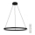 Top Light - Dimbare LED hanglamp aan een koord SATURN LED/30W/230V 3000-6500K zwart + afstandsbediening