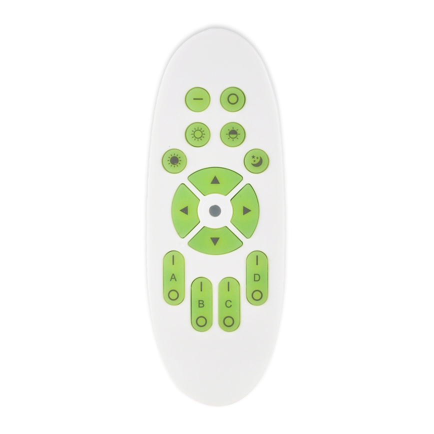 Top Light - Dimbare LED plafondlamp NORMAN LED/51W/230V diameter 39 cm zwart + afstandsbediening