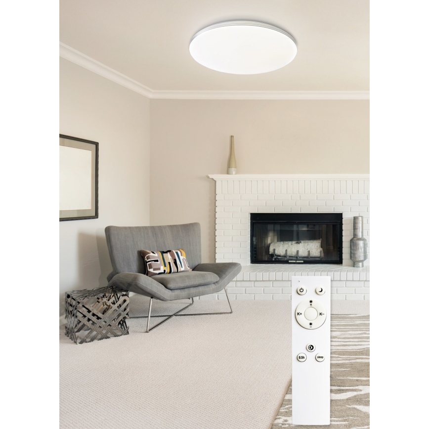 Top Light - Dimbare LED plafondlamp OCEAN LED/36W/230V 3000-6500K + afstandsbediening