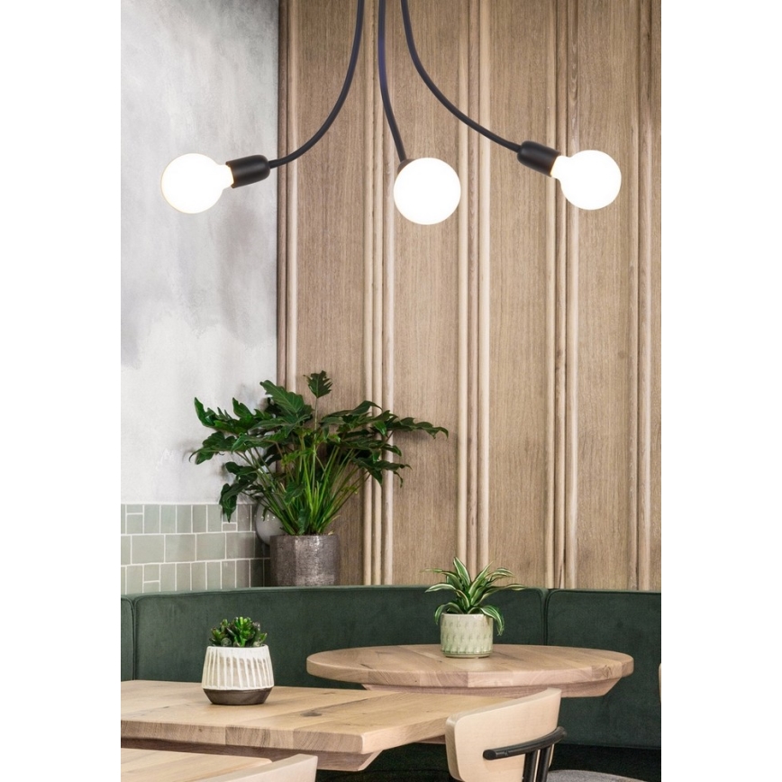 Top Light Galileo 3 C - Suspension avec tige GALILEO 3xE27/40W/230V