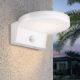 Top Light - LED Applique murale extérieure avec détecteur NOVARA LED/15W/230V IP65 blanc