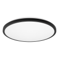Top Light - LED Badkamer plafondlamp ONYX LED/10W/230V IP44 3000/4000/6500K diameter 29 cm zwart