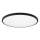 Top Light - LED Badkamer plafondlamp ONYX LED/18W/230V IP44 3000/4000/6500K diameter 34 cm zwart