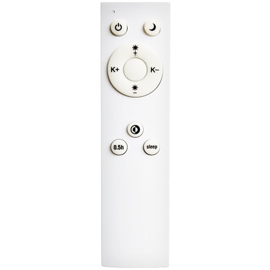 Top Light - LED Dimbare badkamer plafondverlichting PETAL LED/48W/230V IP44 3000-6500K diameter 48 cm zwart + afstandsbediening