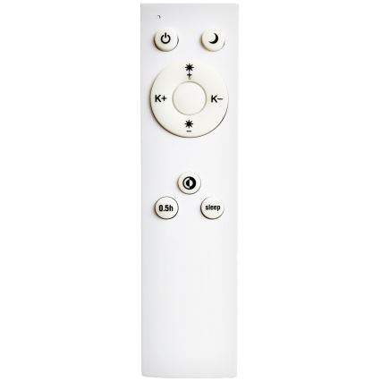 Top Light - LED Dimbare badkamer plafondverlichting PETAL LED/48W/230V IP44 3000-6500K diameter 48 cm wit + afstandsbediening