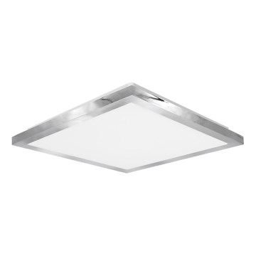Top Light - LED Badkamer plafondlamp SILVER LED/10W/230V IP44 3000/4000/6500K 28x28 cm mat chroom