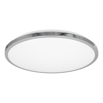 Top Light - LED Badkamer plafondlamp SILVER LED/10W/230V IP44 3000/4000/6500K diameter 29 cm glanzend chroom