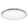 Top Light - LED Badkamer plafondlamp SILVER LED/10W/230V IP44 3000/4000/6500K diameter 29 cm glanzend chroom