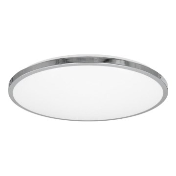 Top Light - LED Badkamer plafondlamp SILVER LED/18W/230V IP44 3000/4000/6500K diameter 34 cm glanzend chroom