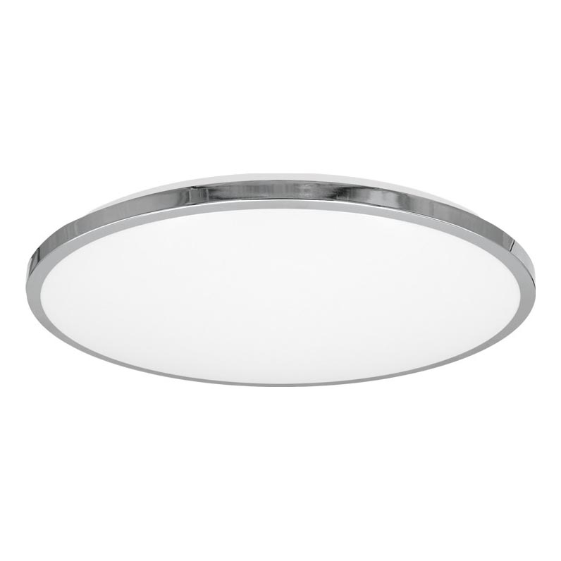 Top Light - LED Badkamer plafondlamp SILVER LED/18W/230V IP44 3000/4000/6500K diameter 34 cm glanzend chroom