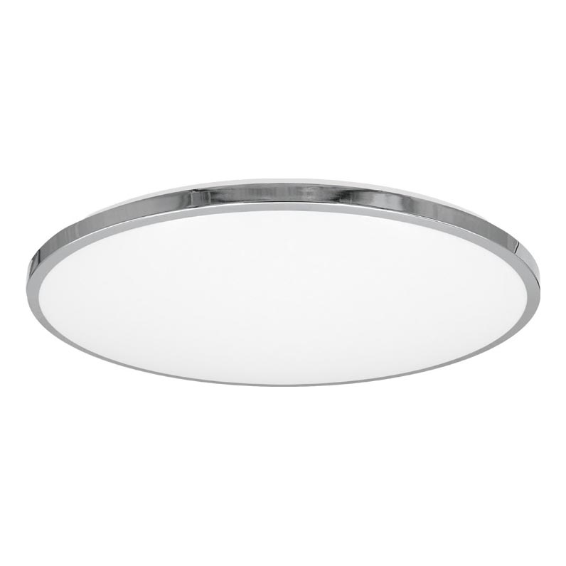 Top Light - LED Badkamer plafondlamp SILVER LED/24W/230V IP44 3000/4000/6500K diameter 39 cm glanzend chroom
