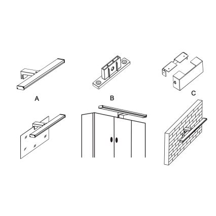 Top Light - LED-verlichting voor badkamerspiegel TEXAS MAX LED/12W/230V 3000/4000/6500K IP44 78 cm mat chroom
