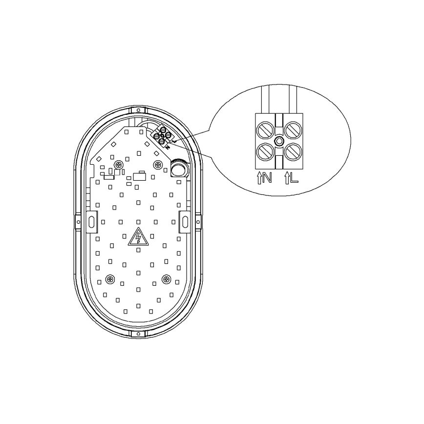 Top Light - LED Buiten wandlamp met bewegingssensor en schemering sensor BARI LED/15W/230V 4000K IP54