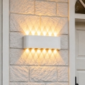 Top Light - LED buitenwandlamp RAY LED/10W/230V 3000/4000/6500K IP54 wit