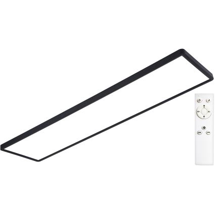 Top Light - LED Dimbaar bevestigd lichtpaneel REVIT LED/70W/230V 3000-6500K 120x30 cm zwart + afstandsbediening