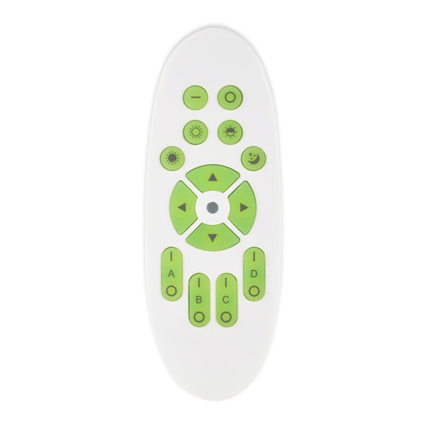 Top Light - LED Dimbare badkamer plafondverlichting TWISTER LED/51W/230V IP44 + afstandsbediening