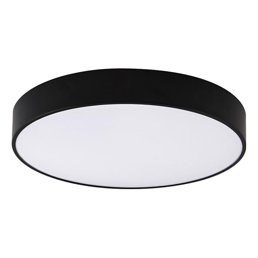 Top Light - LED Dimbare badkamer plafondverlichting PETAL LED/48W/230V IP44 3000-6500K diameter 48 cm zwart + afstandsbediening