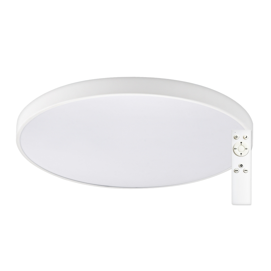 Top Light - Dimbare LED plafondlamp voor badkamer PETAL LED/60W/230V 3000-6500K IP44 Ø 59 cm wit + afstandsbediening