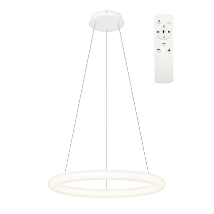 Top Light - RINGO dimbare pendellamp aan kabel LED/40W/230V 3000-6500K wit + afstandsbediening