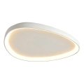 Top Light - LED dimbare plafondlamp ECLIPSE LED/55W/230V 3000-6500K pr. 60 cm wit + afstandsbediening