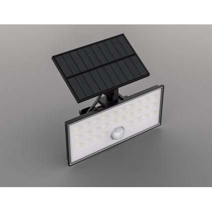 Top Light - LED Solar wand Schijnwerper met sensor HELEON VARIO LED/8W/3,7V IP65 4000K 2200 mAh + afstandsbediening