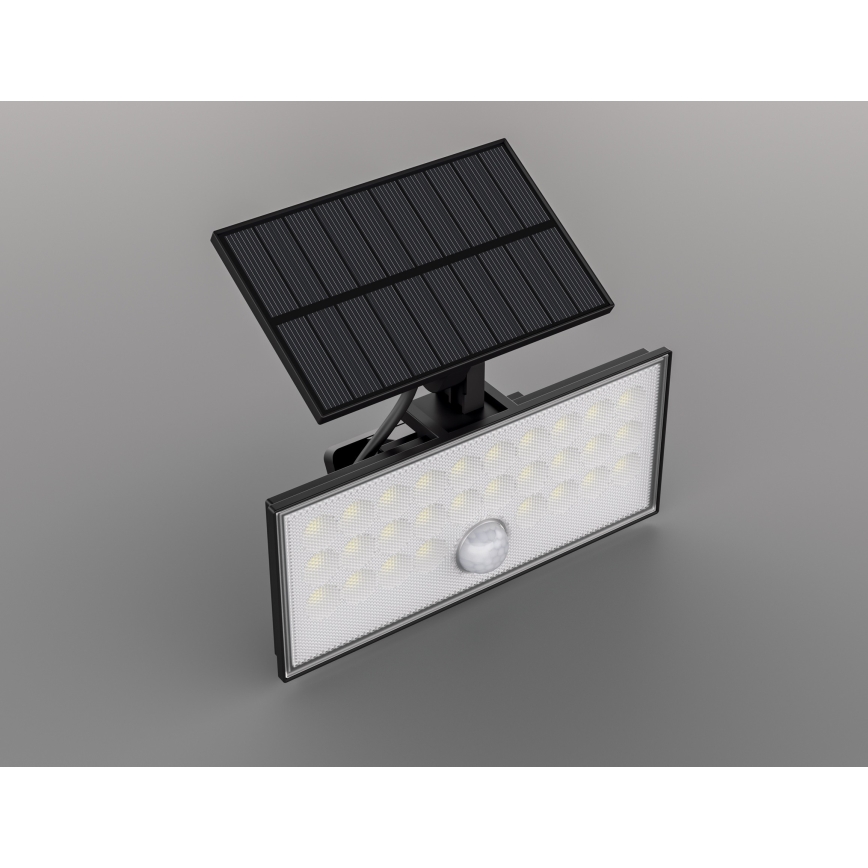 Top Light - LED Solar wand Schijnwerper met sensor HELEON VARIO LED/8W/3,7V IP65 4000K 2200 mAh + afstandsbediening