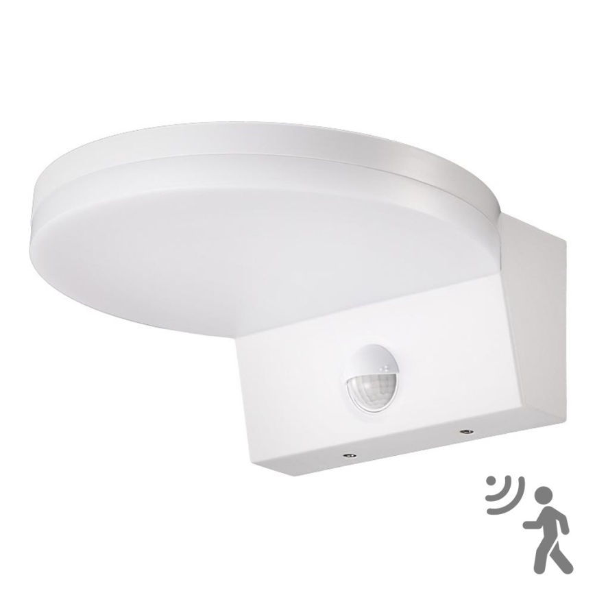 Top Light - LED Wandlamp voor buiten met sensor NOVARA LED/15W/230V IP65 wit