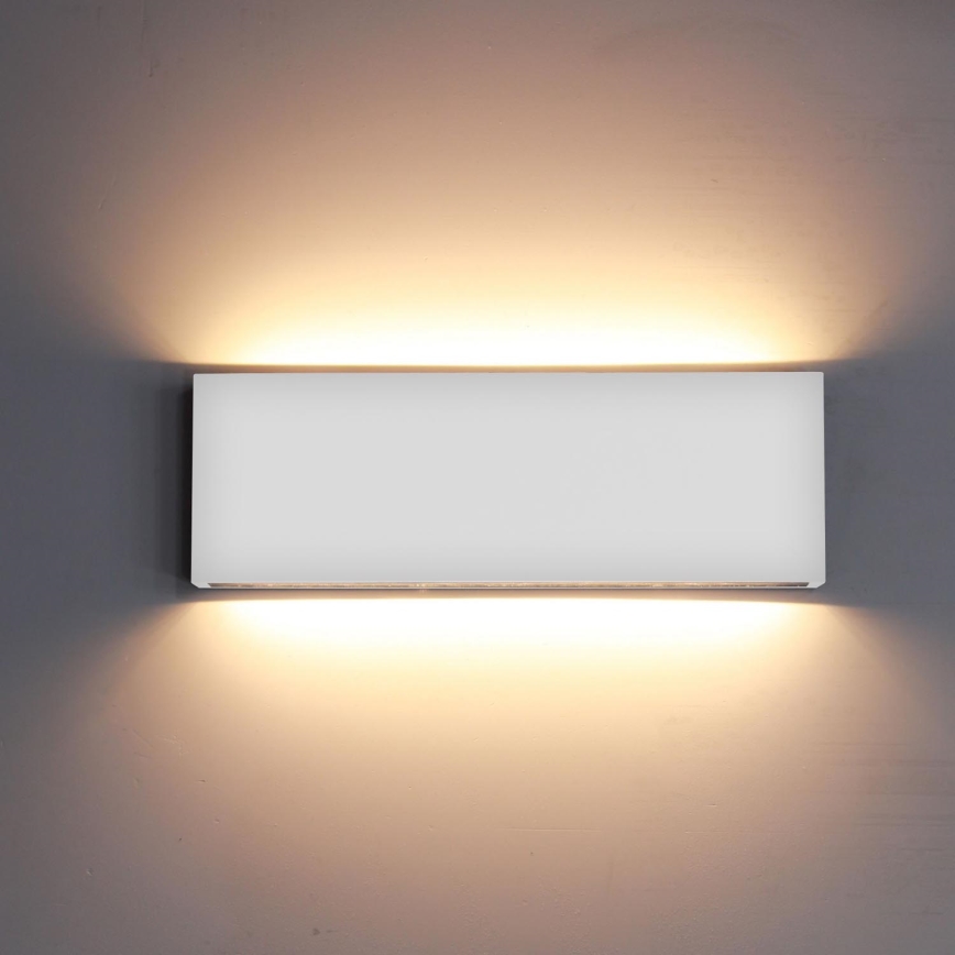 Top Light - LED Wandlamp voor buiten OBLIGO LED/12W/230V IP65 wit