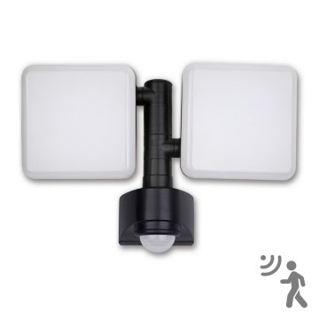 Top Light Lucca 2 PIR - LED Applique murale extérieure avec détecteur LUCCA 2xLED/10W/230V IP54