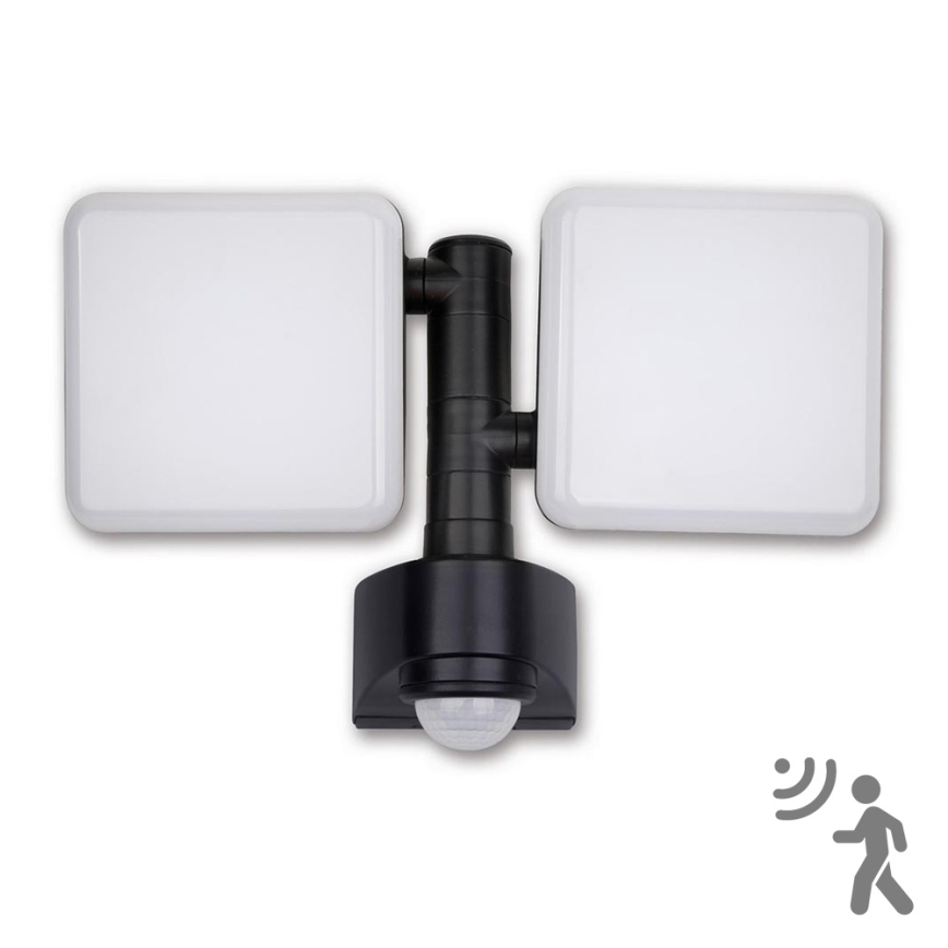 Top Light Lucca 2 PIR - LED Wandlamp voor buiten met sensor LUCCA 2xLED/10W/230V IP54