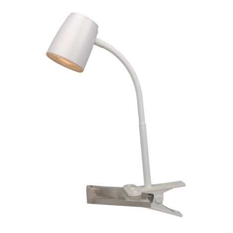 Petulance meer logica Top Light Mia KL B - Witte LED Lamp met klem LED / 4,5W / 230V | Lumimania