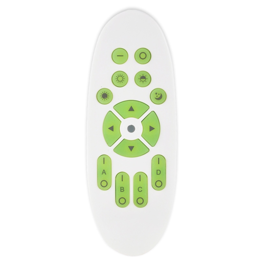 Top Light - Plafonnier à intensité variable LED NORMAN LED/51W/230V d. 39 cm blanc + télécommande