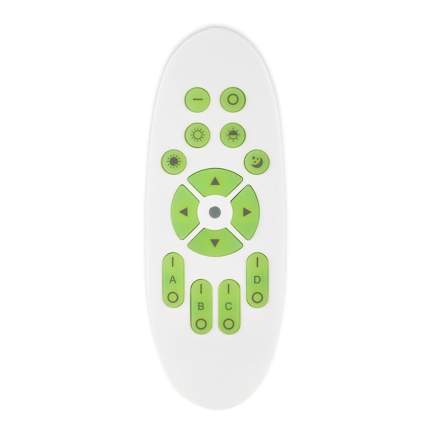 Top Light - Plafonnier à intensité variable LED NORMAN LED/60W/230V d. 49 cm blanc + télécommande