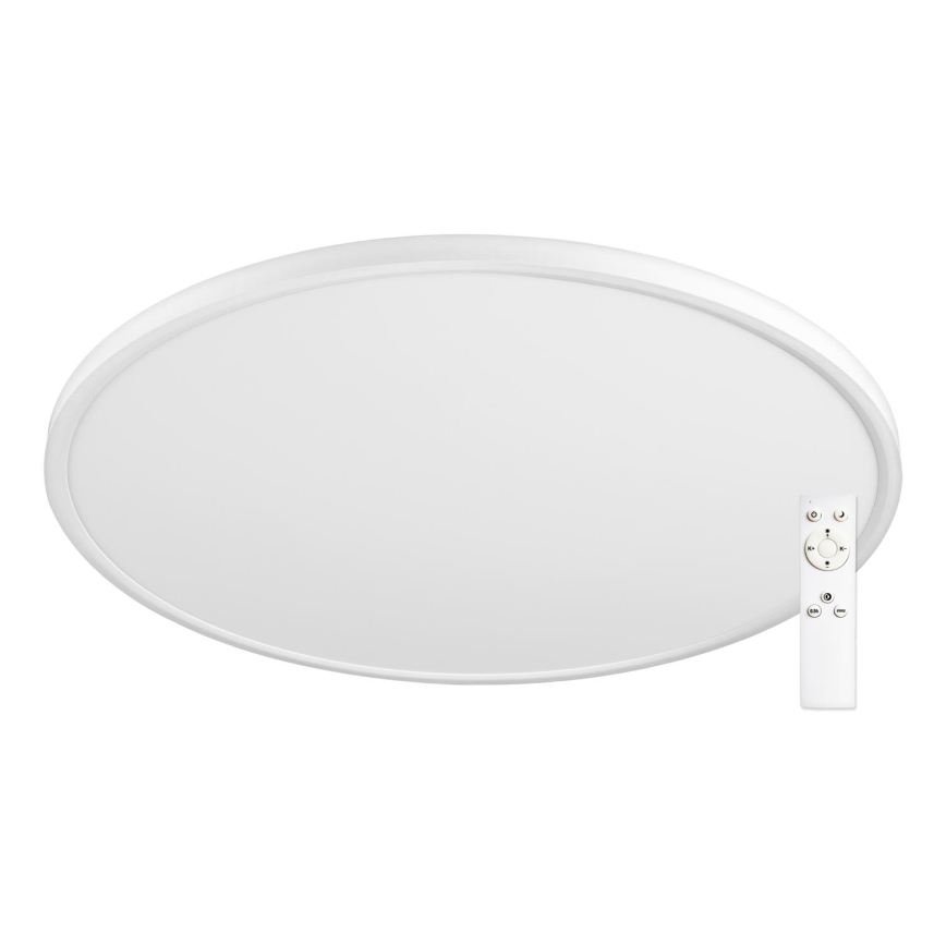 Top Light - Plafonnier à intensité variable LED REVIT LED/70W/230V 3000-6500K d. 75 cm blanc + télécommande