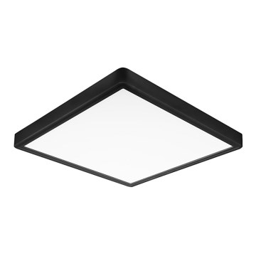 Top Light - Plafonnier REVIT LED/24W/230V 3000/4000/6500K 30x30 cm noir