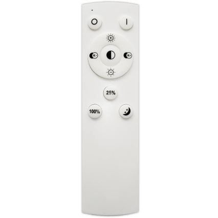 Top Light - Suspension filaire à intensité variable ORBIT LED/40W/230V 3000-6500K d. 50 cm blanc + télécommande