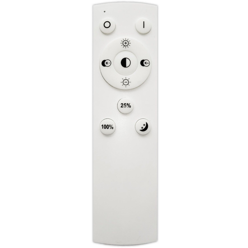 Top Light - Suspension filaire à intensité variable ORBIT LED/40W/230V 3000-6500K d. 50 cm blanc + télécommande